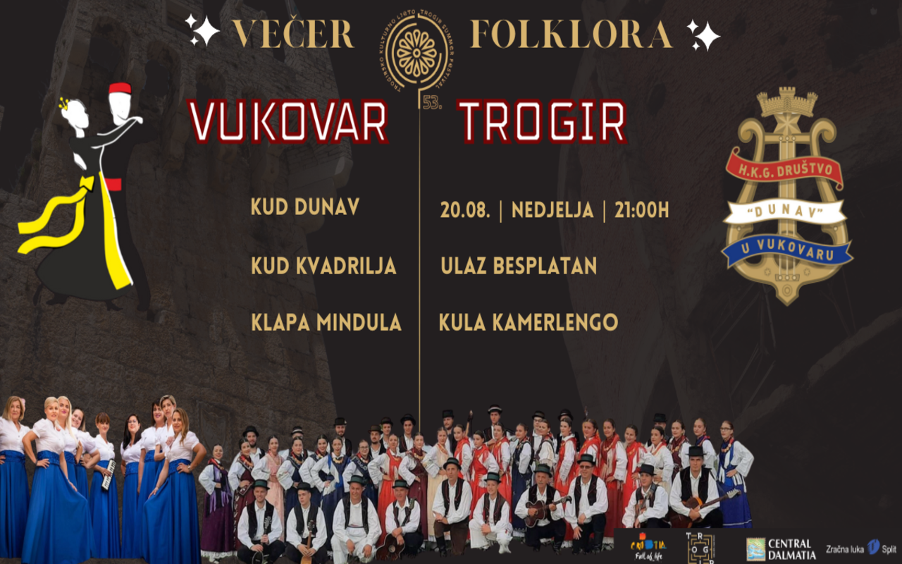 Folklore evening “Vukovar & Trogir”