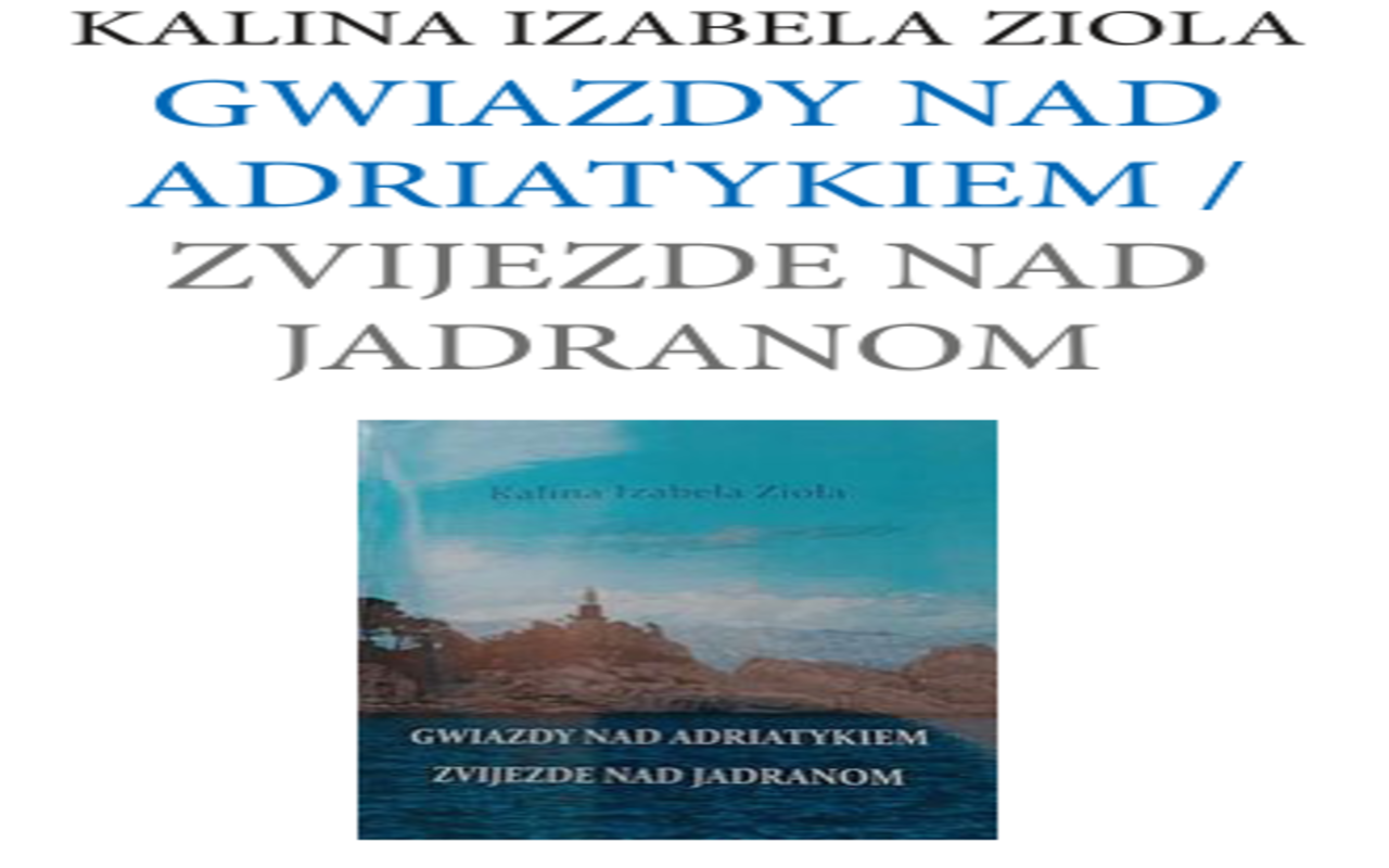 Introduction of Polish poem collection: Kalina Izabela Ziola