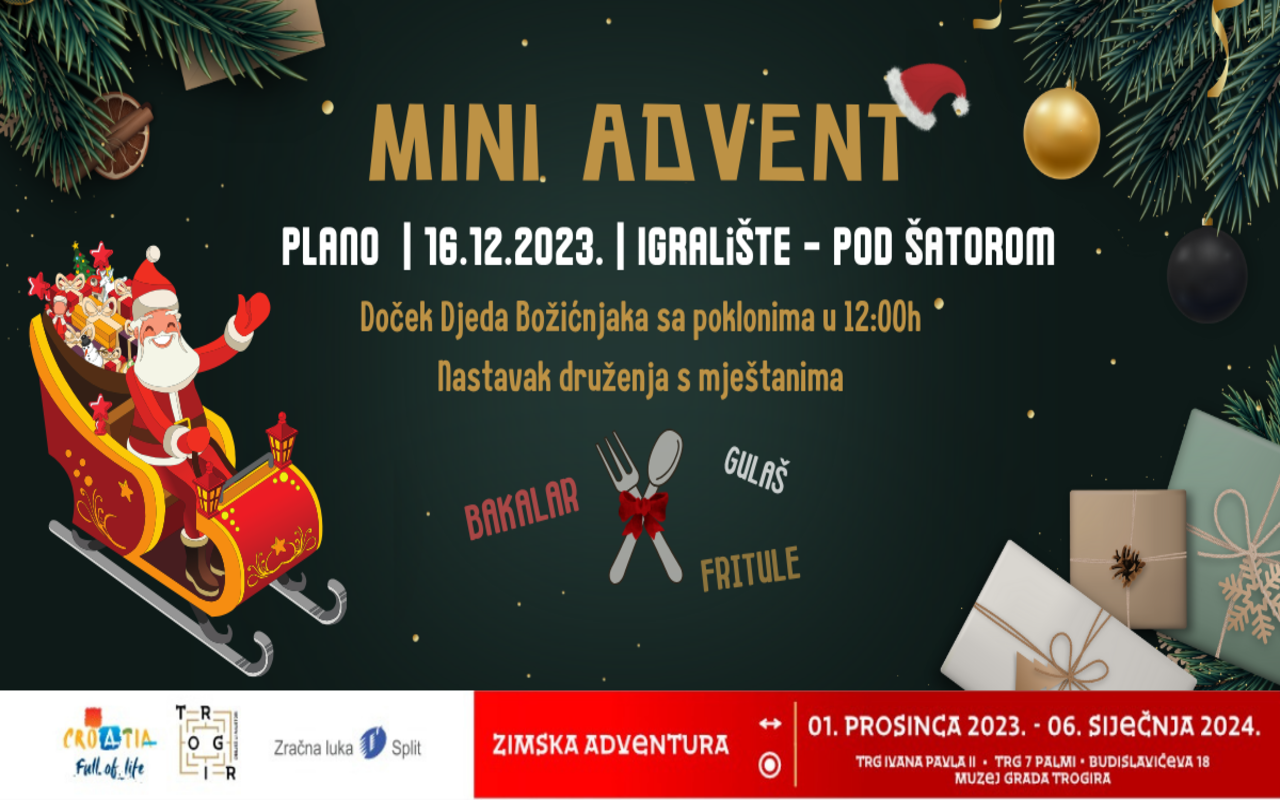 Mini Advent Plano – Doček Djeda Božićnjaka