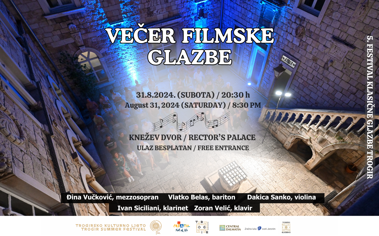 Koncert: “VEČER FILMSKE GLAZBE”