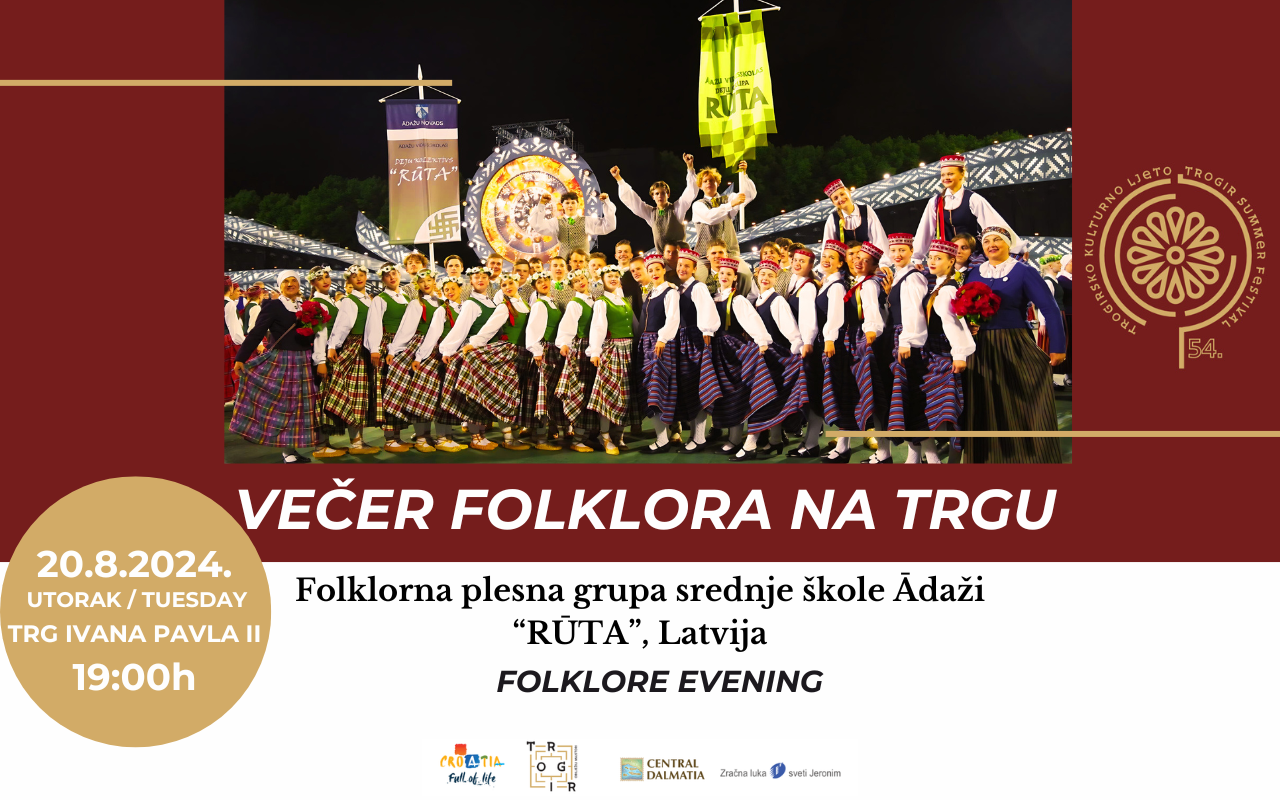 VEČER FOLKLORA NA TRGU