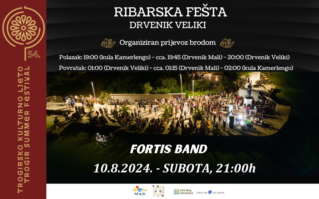 Ribarska fešta Drvenik Veliki / Fortis bend