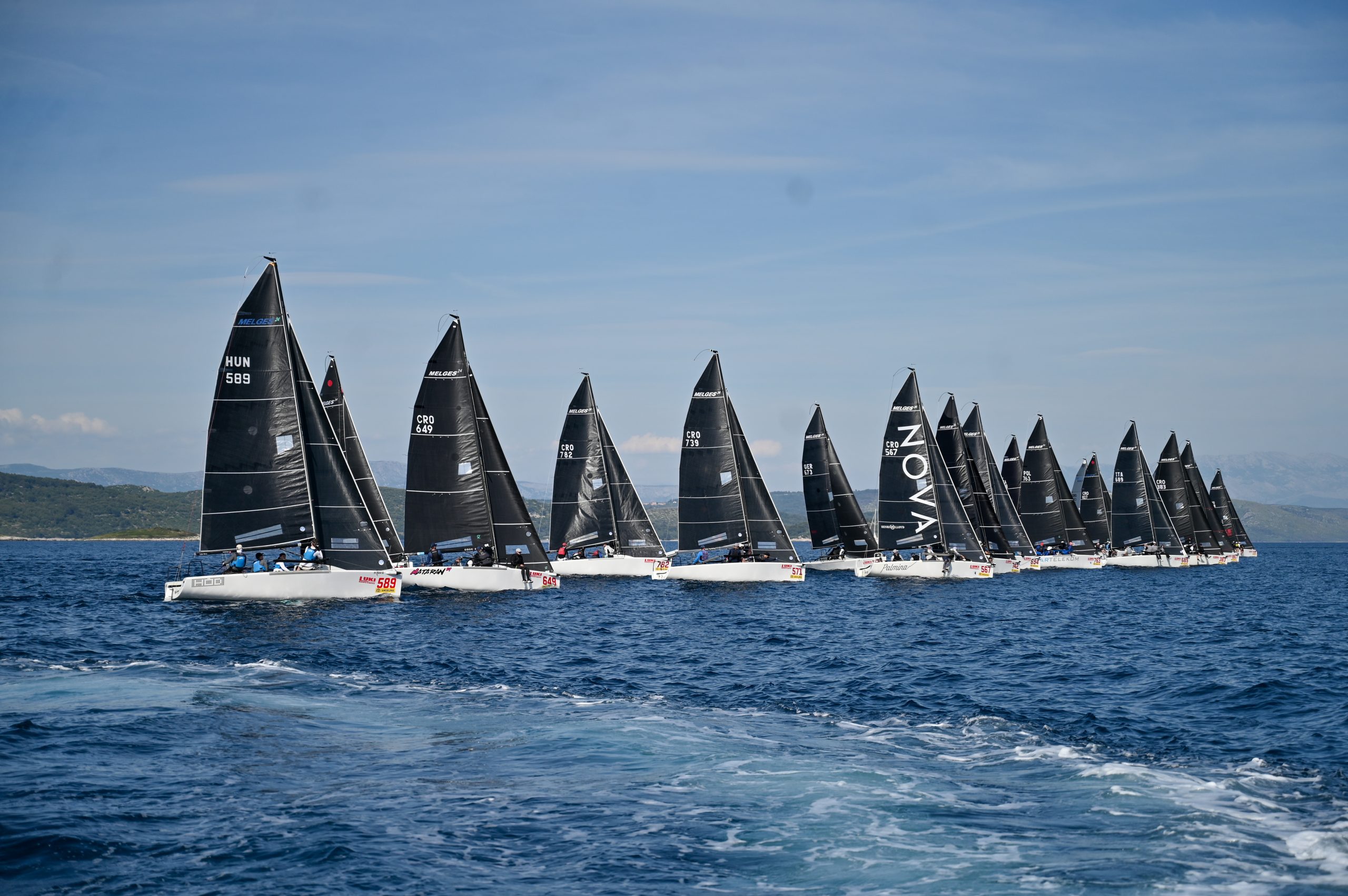 Trogir Outdoor Festival otvoren regatom Melges 24 serije