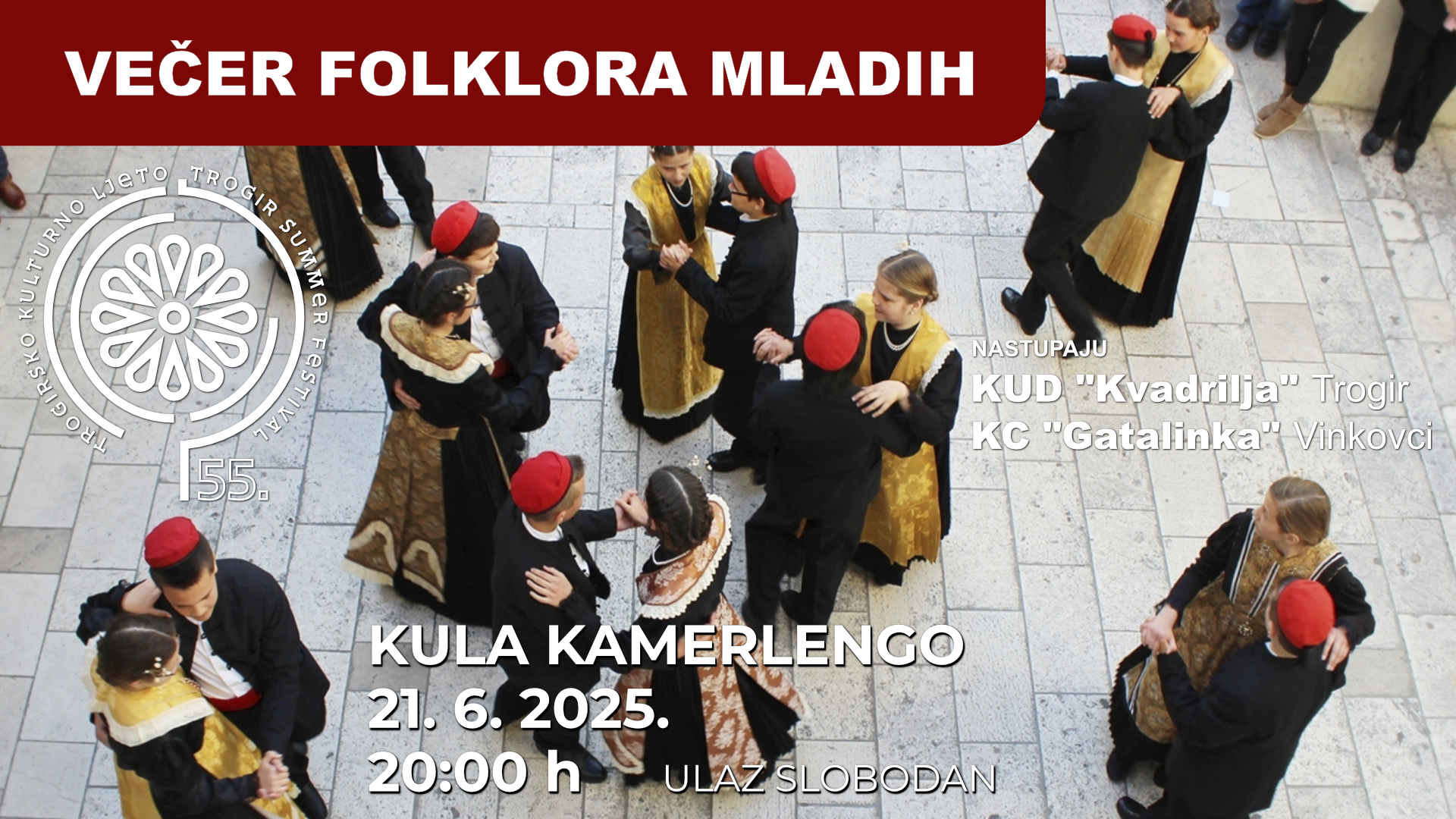 Večer folklora mladih