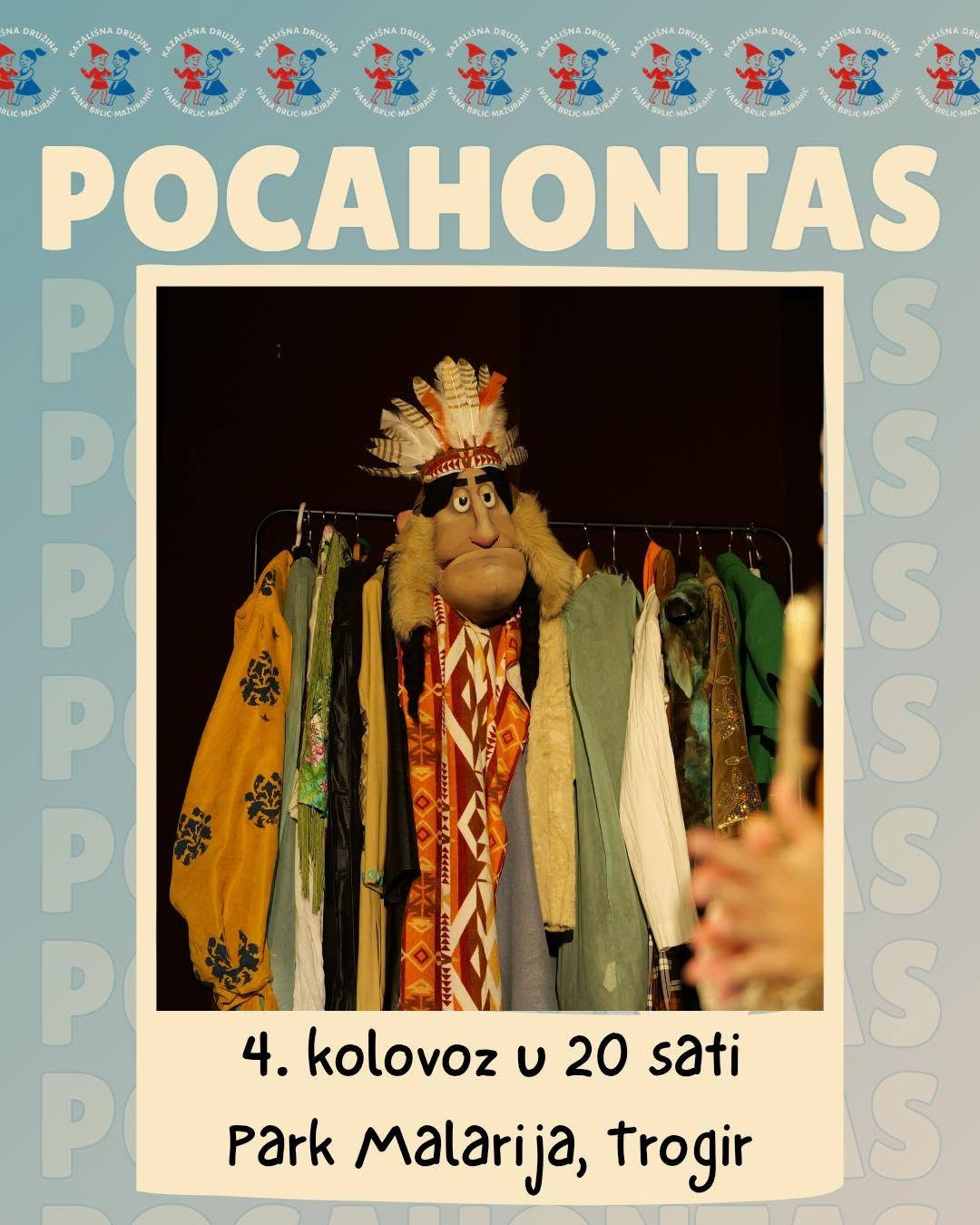 Pocahontas stiže u Trogir!