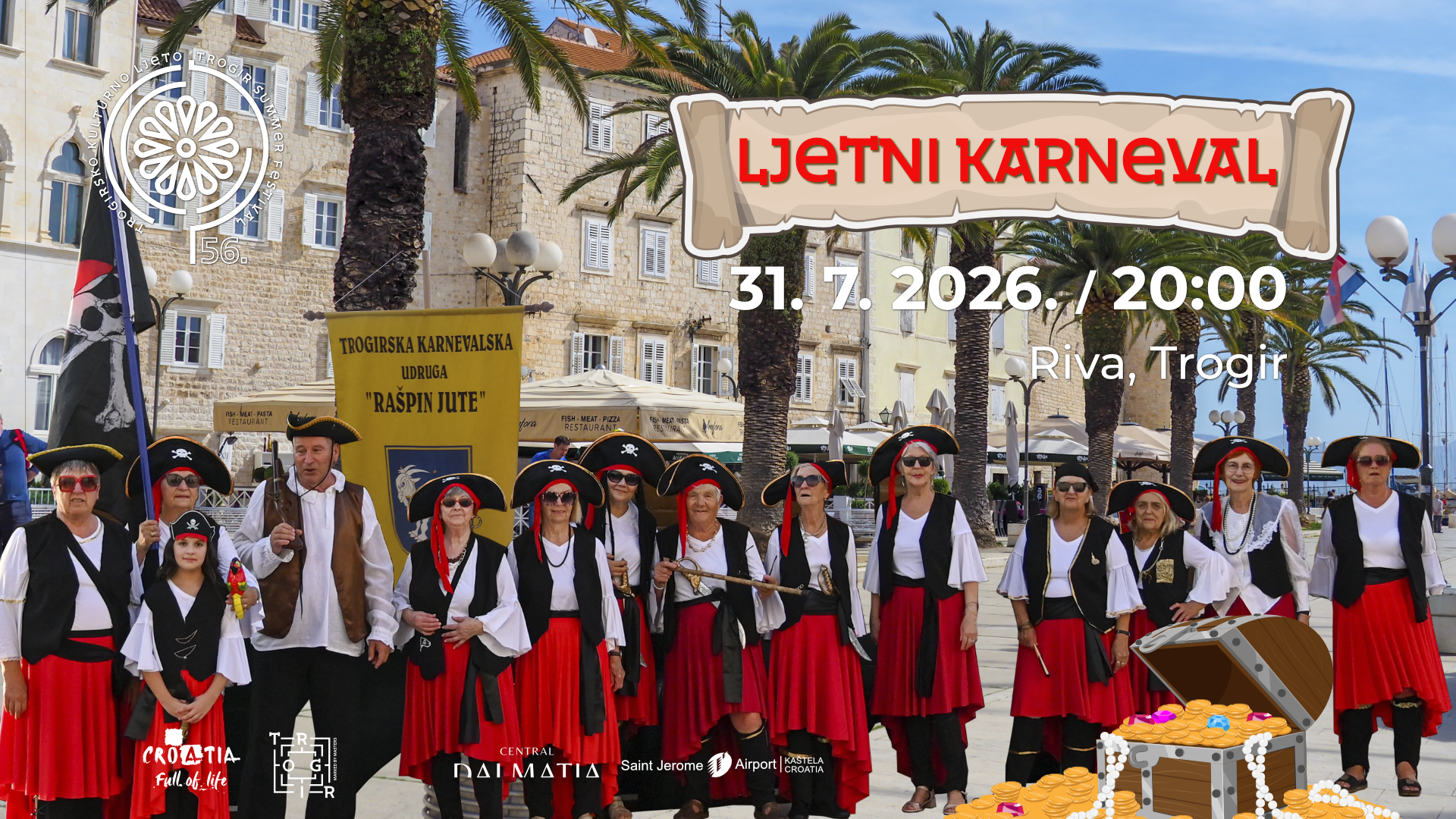 Ljetni karneval u Trogiru