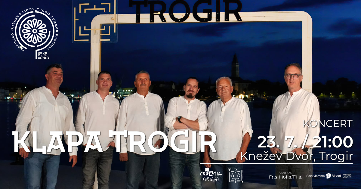 Koncert Klape Trogir u Kneževom dvoru 