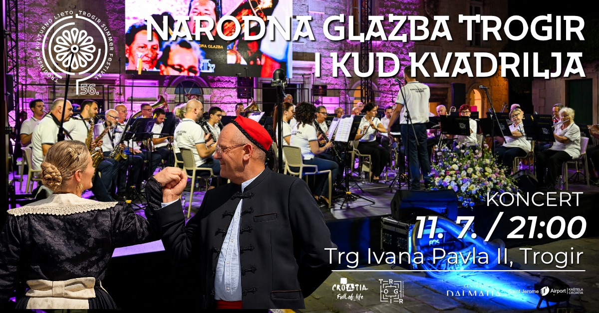 Koncert Narodne glazbe Trogir i KUD-a Kvadrilja