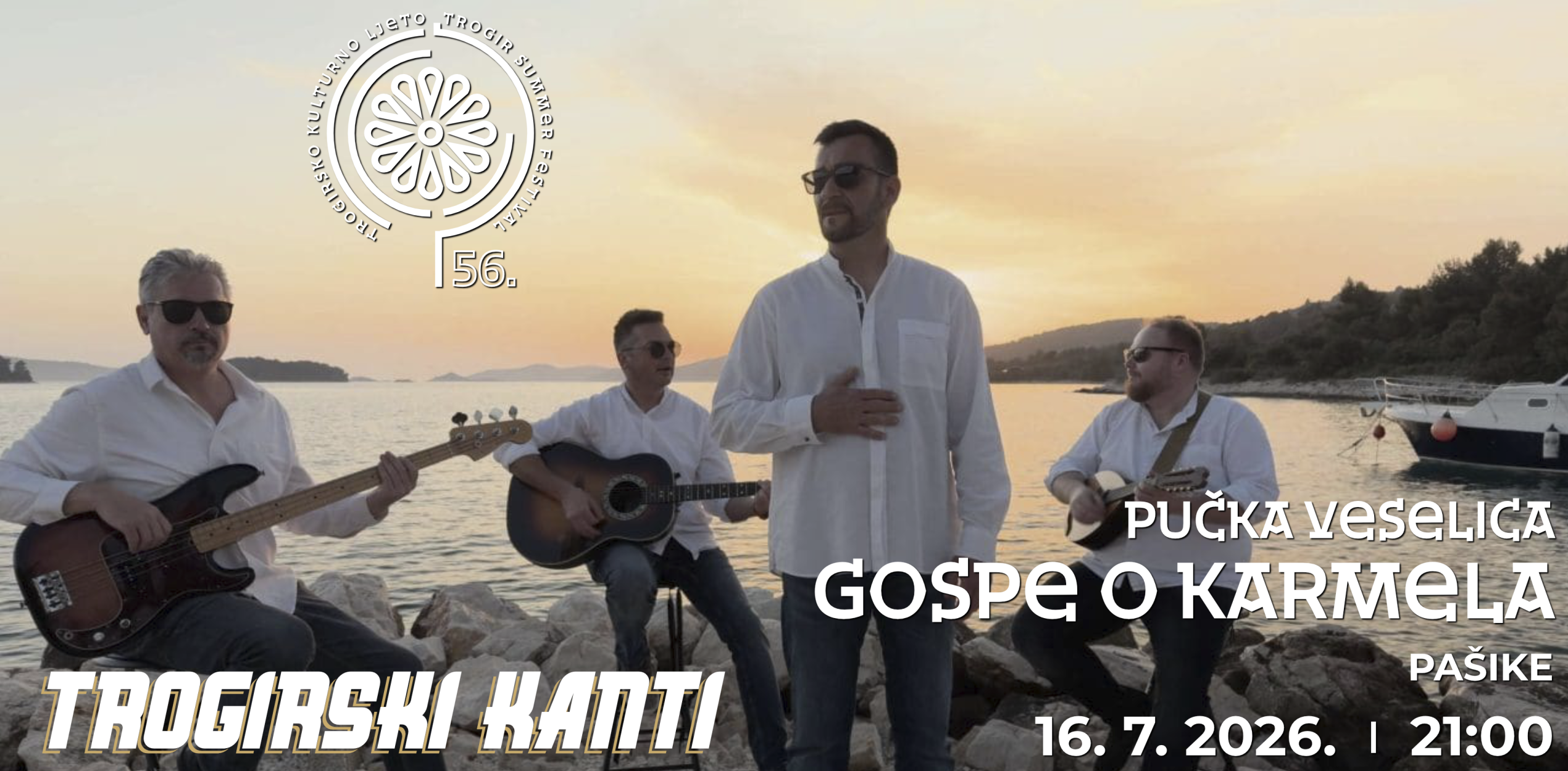 Pučka veselica povodom blagdana Gospe o Karmela – Trogirski kanti