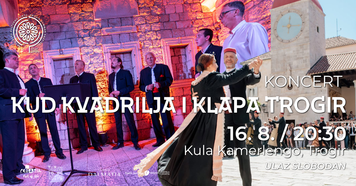 KONCERT:KUD KVADRILJA I KLAPA TROGIR