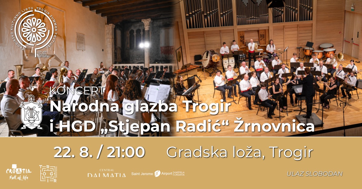 Narodna glazba Trogir i HGD „Stjepan Radić“ Žrnovnica