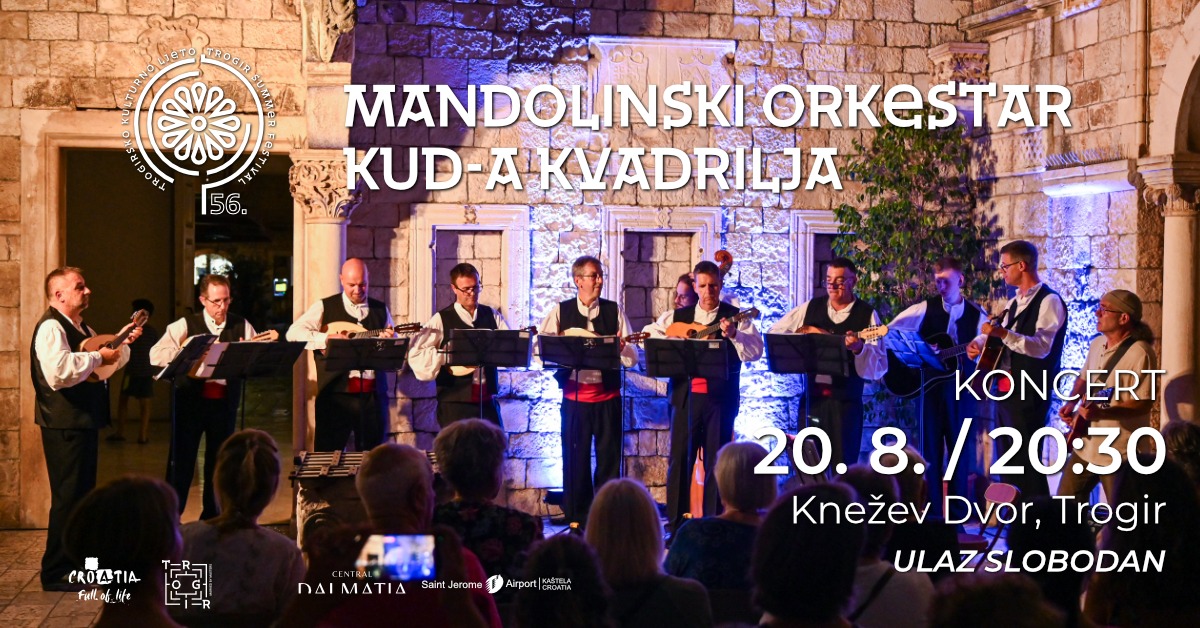 Mandolinski orkestar KUD-a Kvadrilja u Kneževu dvoru