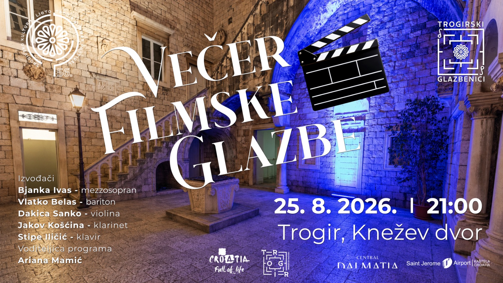 VEČER FILMSKE GLAZBE – Trogirski Glazbenici