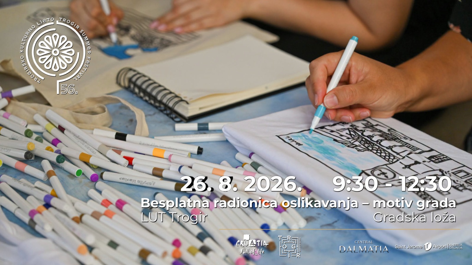Besplatna radionica oslikavanja – motiv grada
