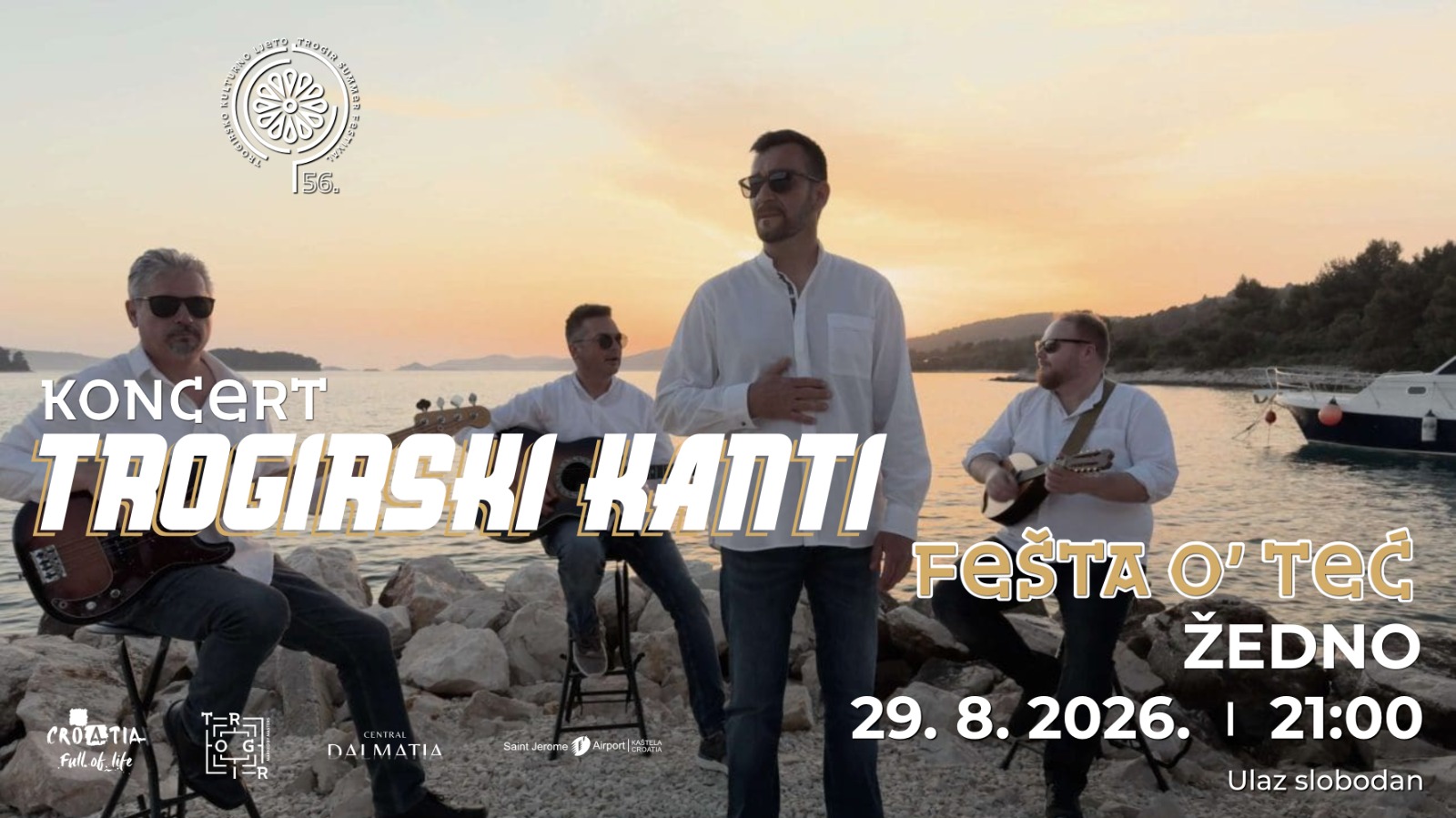 Fešta o’teć – Žedno – Koncert Trogirski kanti