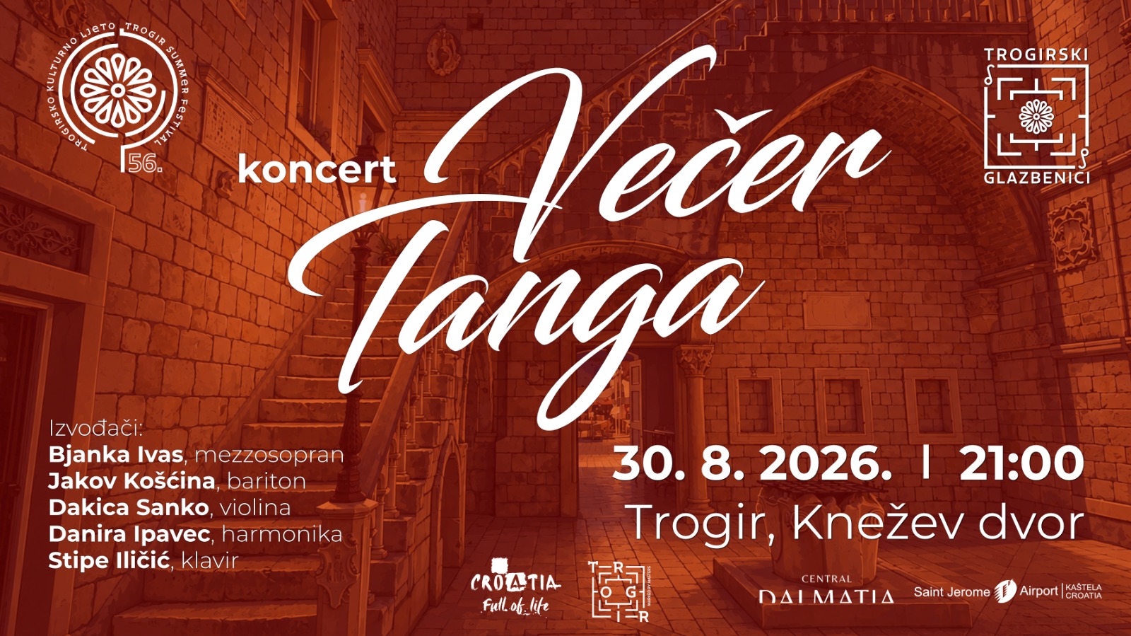 VEČER TANGA U TROGIRU – Trogirski Glazbenici