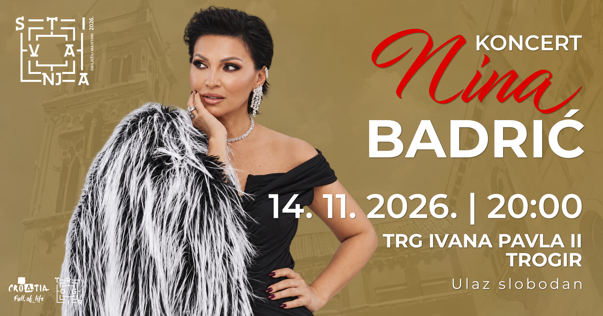 NINA BADRIĆ – STIVANJA 2026. | TROGIR